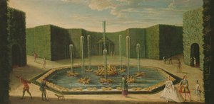 Le Bassin de Cérès à Versailles, début du XVIIIe siècle - French School
